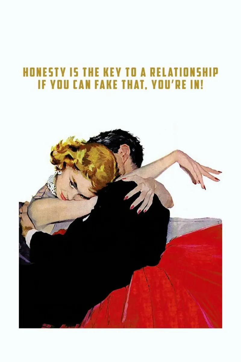 Honesty Is The Key pellicola backlit da Gallery Print and Art Limited