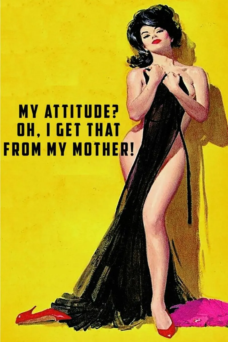 My Attitude? pellicola backlit da Gallery Print and Art Limited
