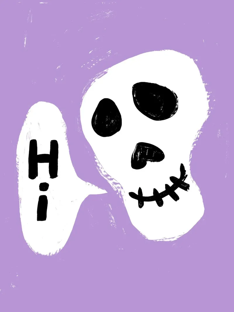 Totenkopf: Ciao! carta hahnemühle da All Colours