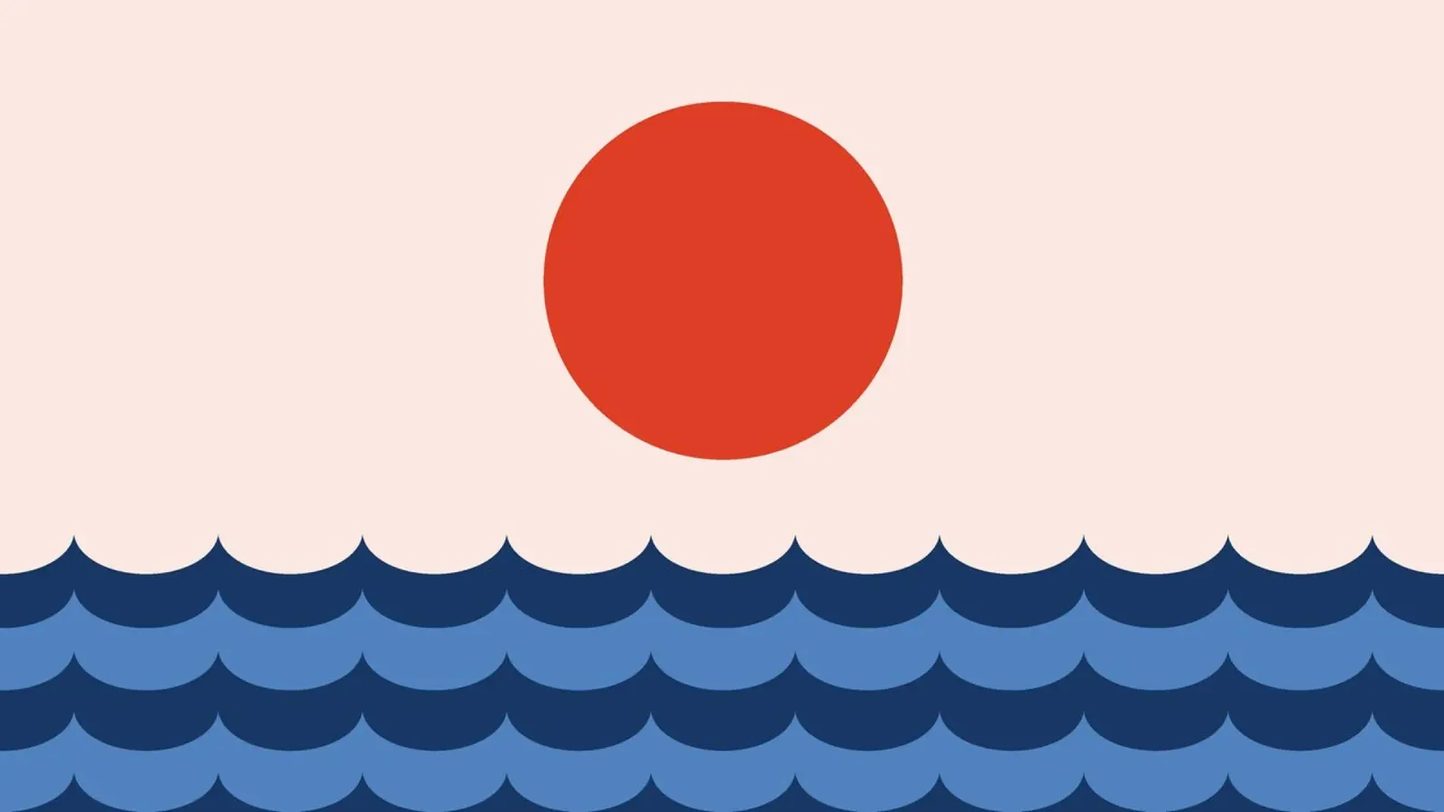 Onda oceano sole carta hahnemühle da galihstudio