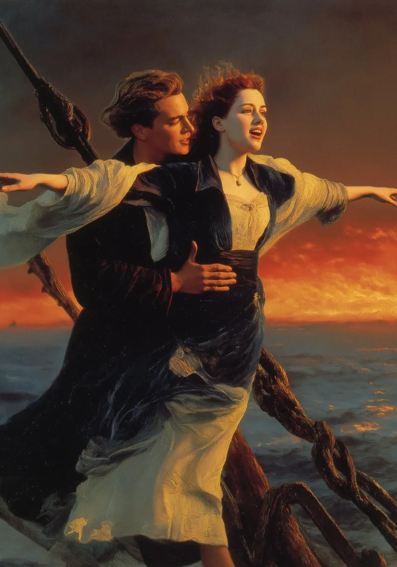 Titanic poster da Fleur de Lys