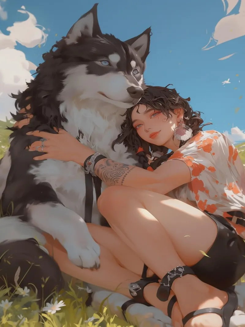 Compagno selvaggio poster da Cute Art