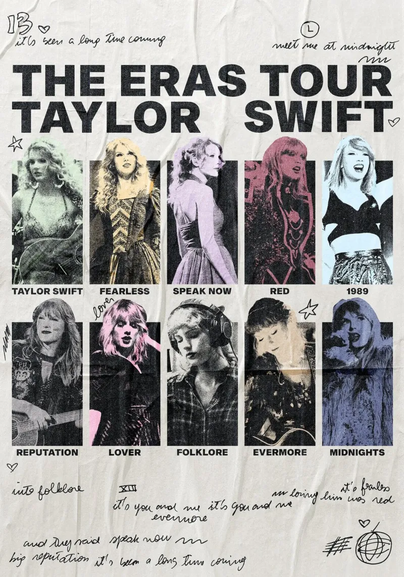 Taylor Swift plexiglass da Sigrid Rauuy