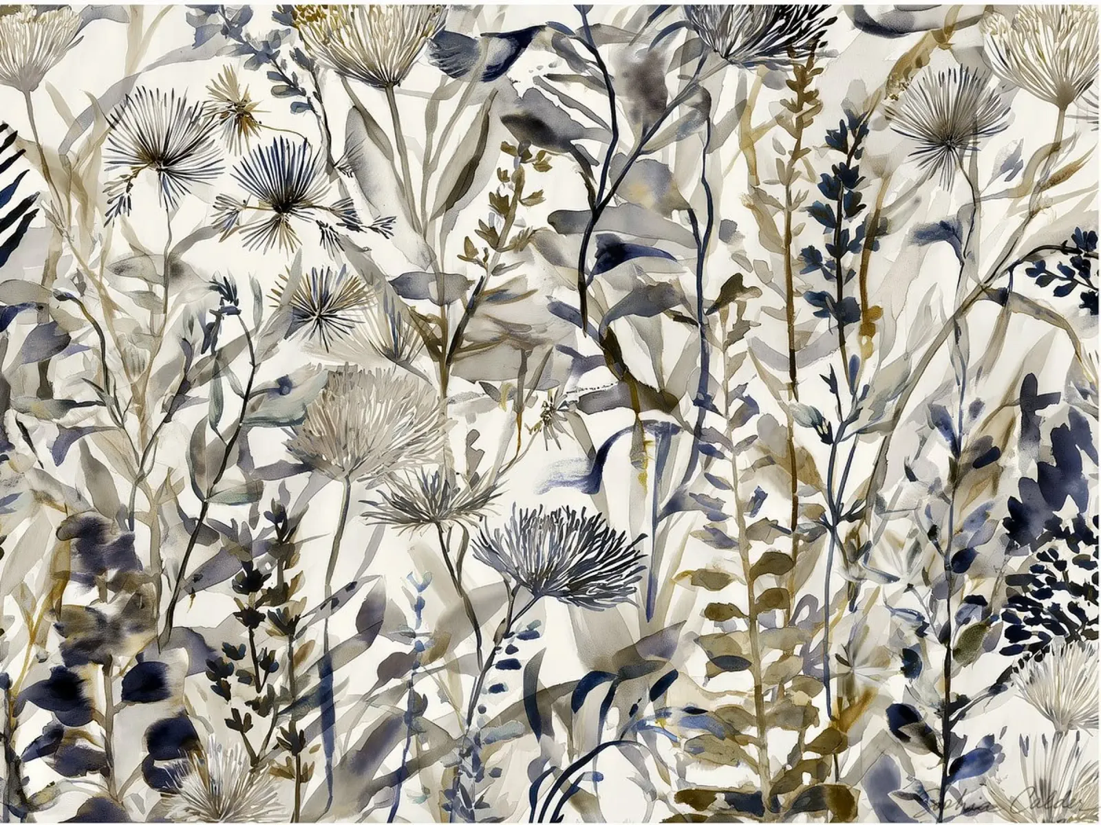 Note sulla natura selvaggia alluminio dibond da Sophia Calder Studio