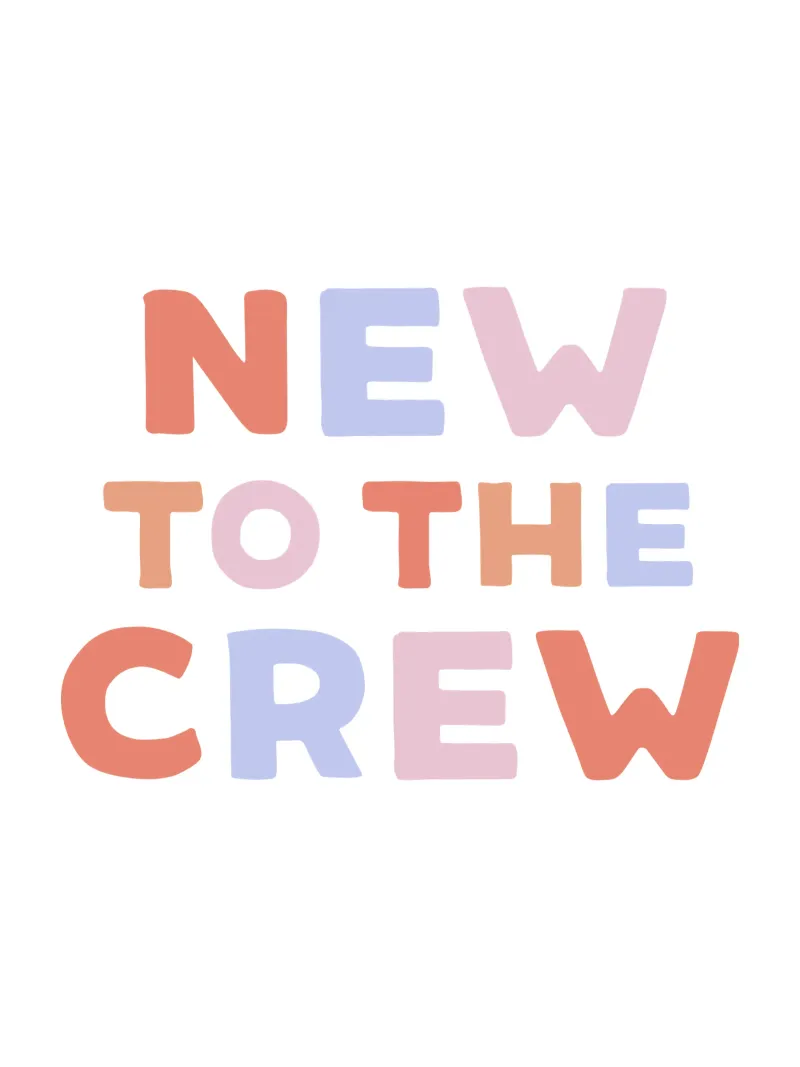 New to the crew Alu-Dibond von we line studio - art