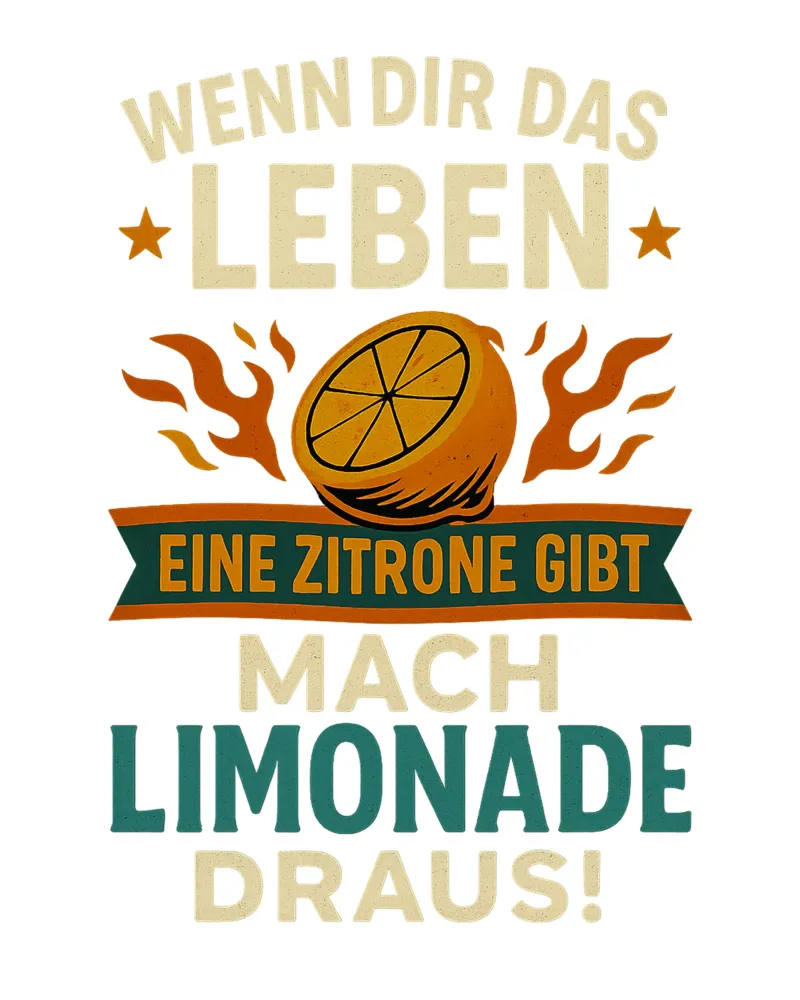 WENN DIR DAS LEBEN EINE ZITRONE GIBT, MACH LIMONADE DRAUS carta hahnemühle da Vintage Van Gogh