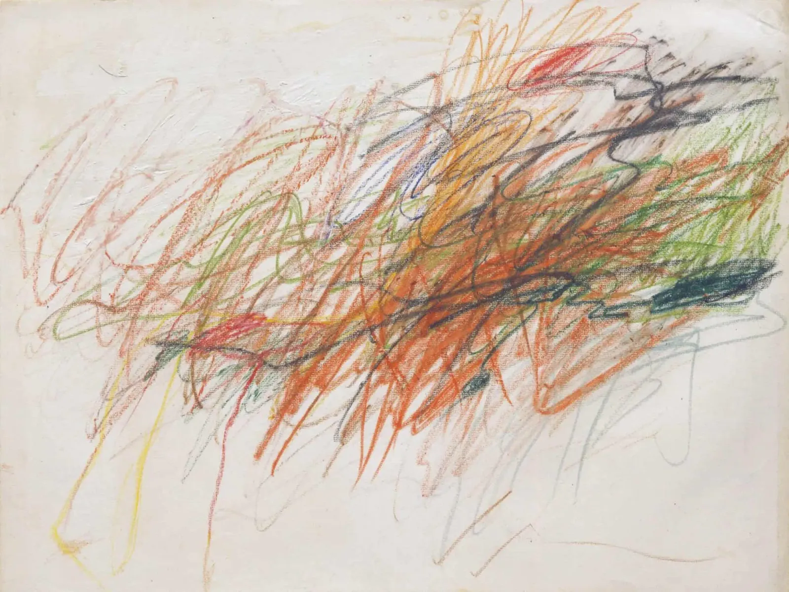 Cy Twombly - Acquerello pellicola backlit da Albertopant