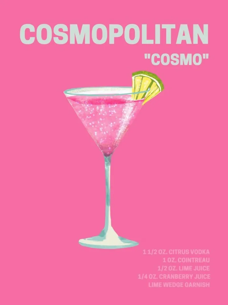Póster Cosmopolitan Vintage lienzo de noahmiss