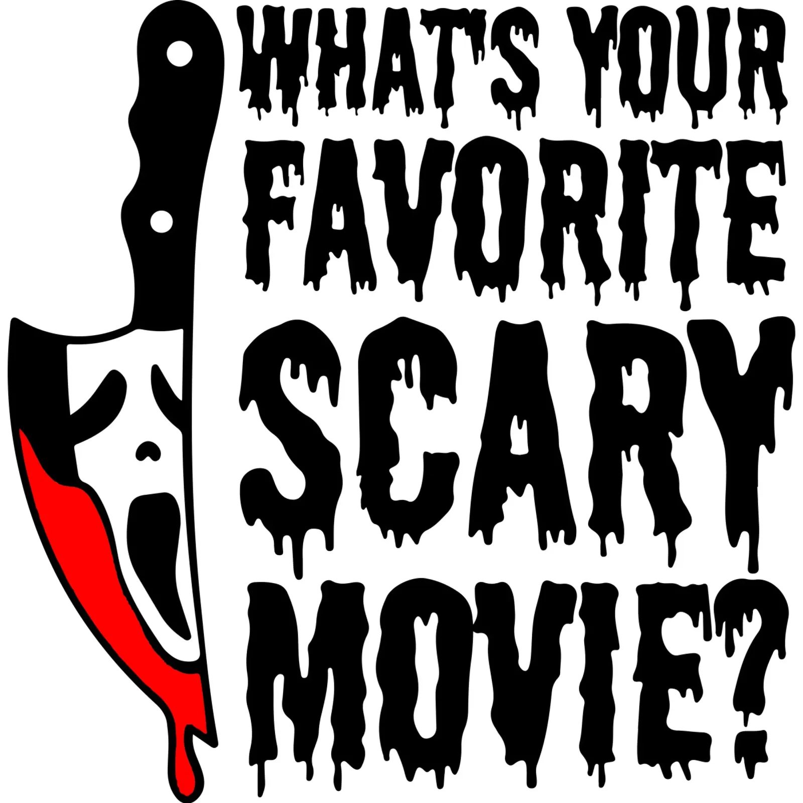 whats your favorite scary movies canvas by onetime