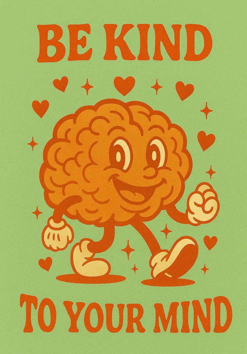 Be Kind to Your Mind hahnemühle by oneroad