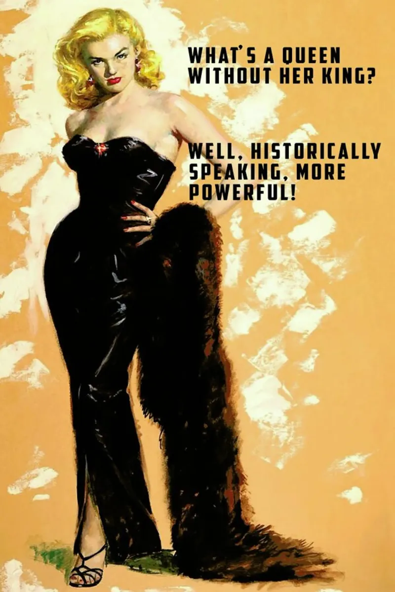 What's A Queen poster da Gallery Print and Art Limited