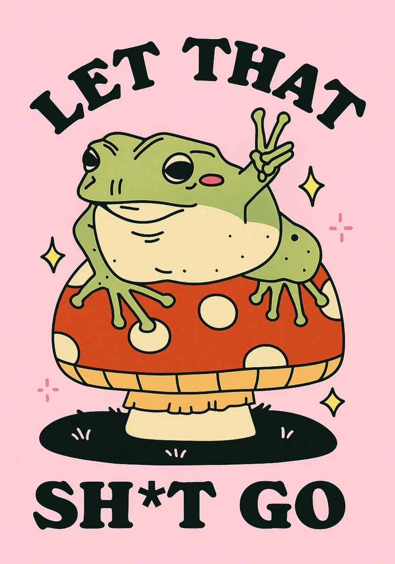 Frog Let That Shit Go metacrilato de oneroad
