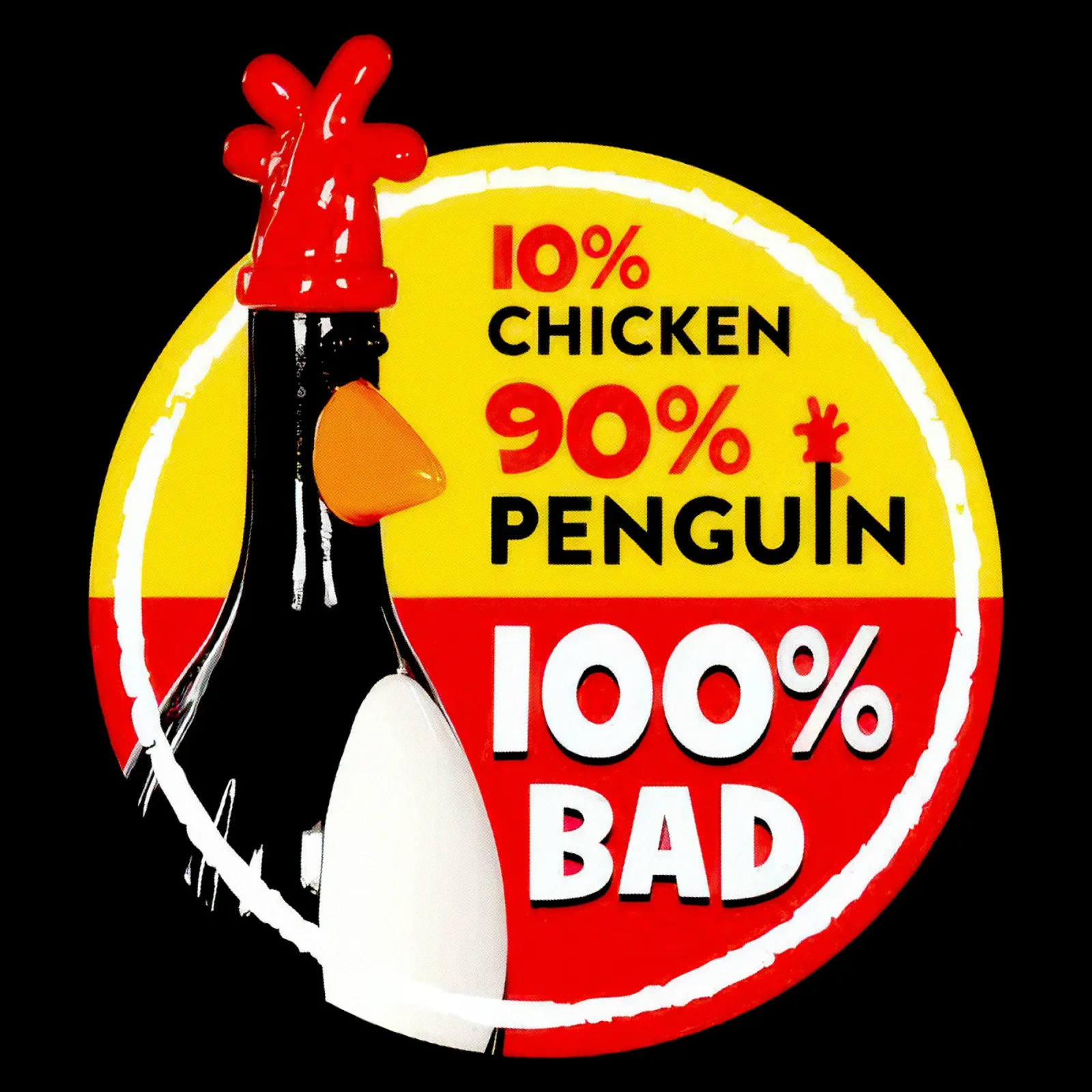 Feathers McGraw 100% Bad plexiglass da vantobbin