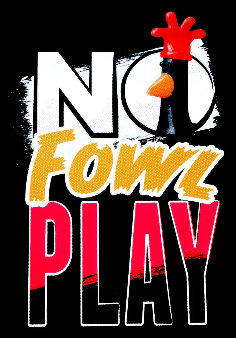 Feathers McGraw No Fowl Play pellicola backlit da vantobbin