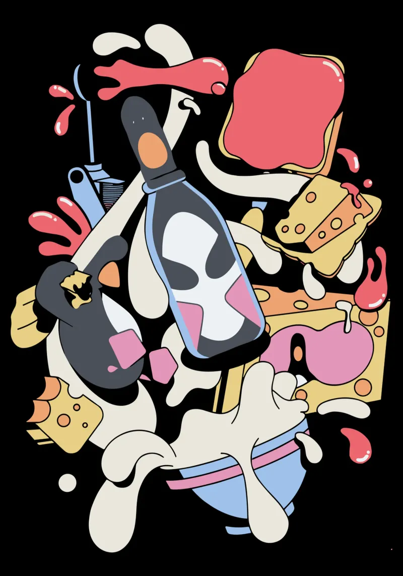 Feathers McGraw Trapped in a Bottle poster da vantobbin