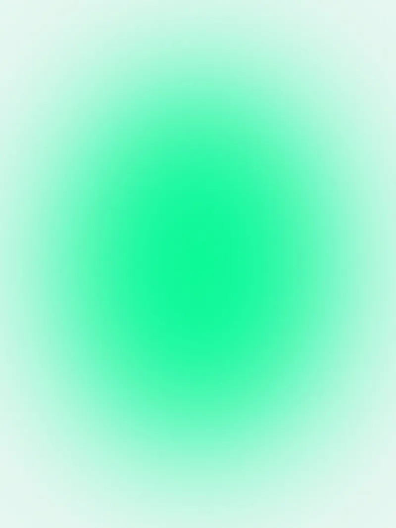 Green Glow poster avec cadre en bois de Studio Memb