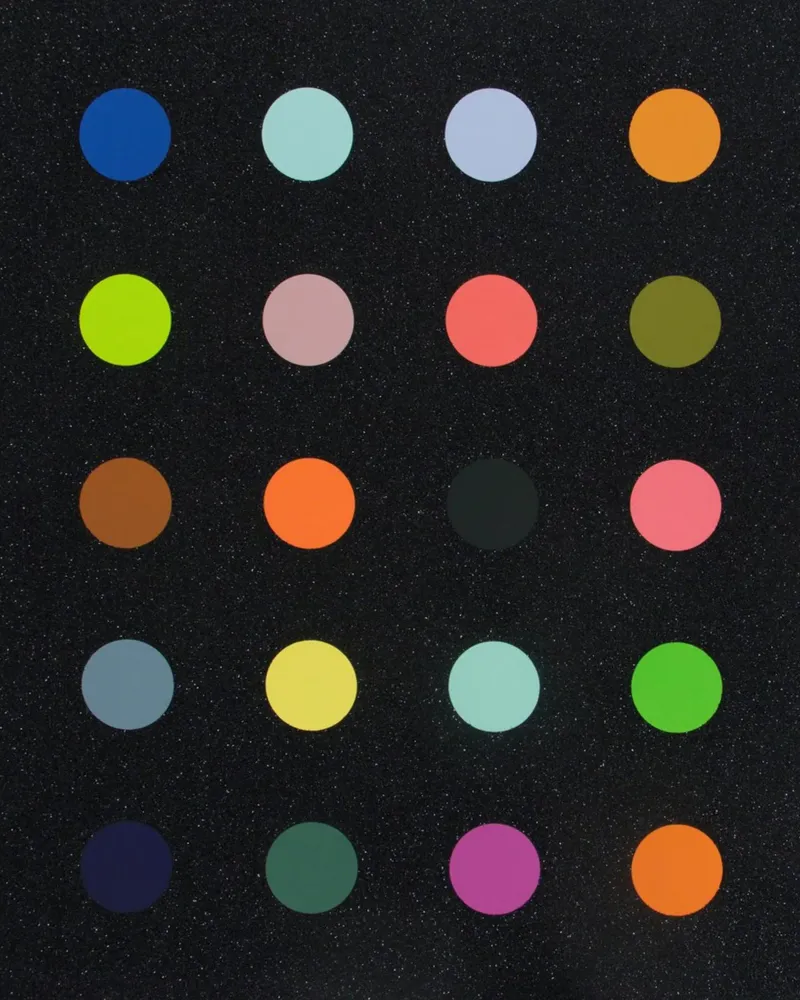 Acquerello di Damien Hirst pellicola backlit da Romeyoprints