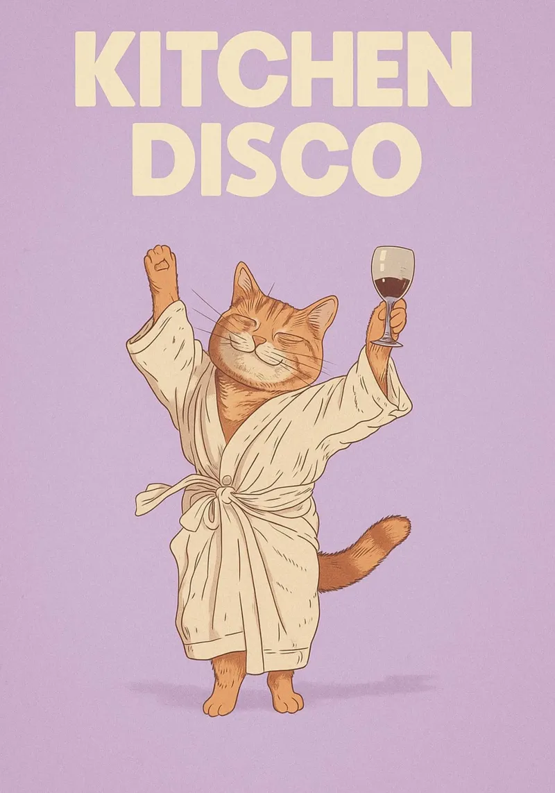 Cucina Disco Cat pellicola backlit da oneroad