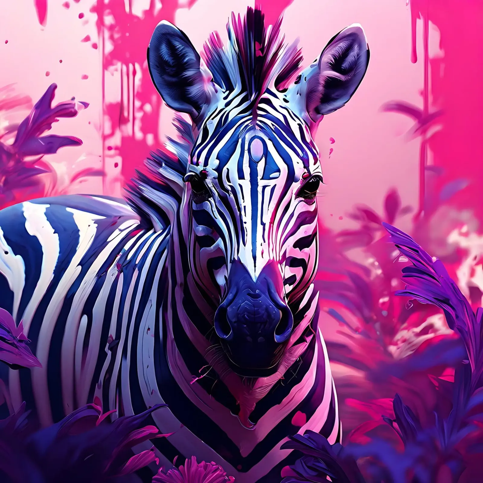 Stile_Zebra_H_1 pellicola backlit da Tierisch bunt by LK