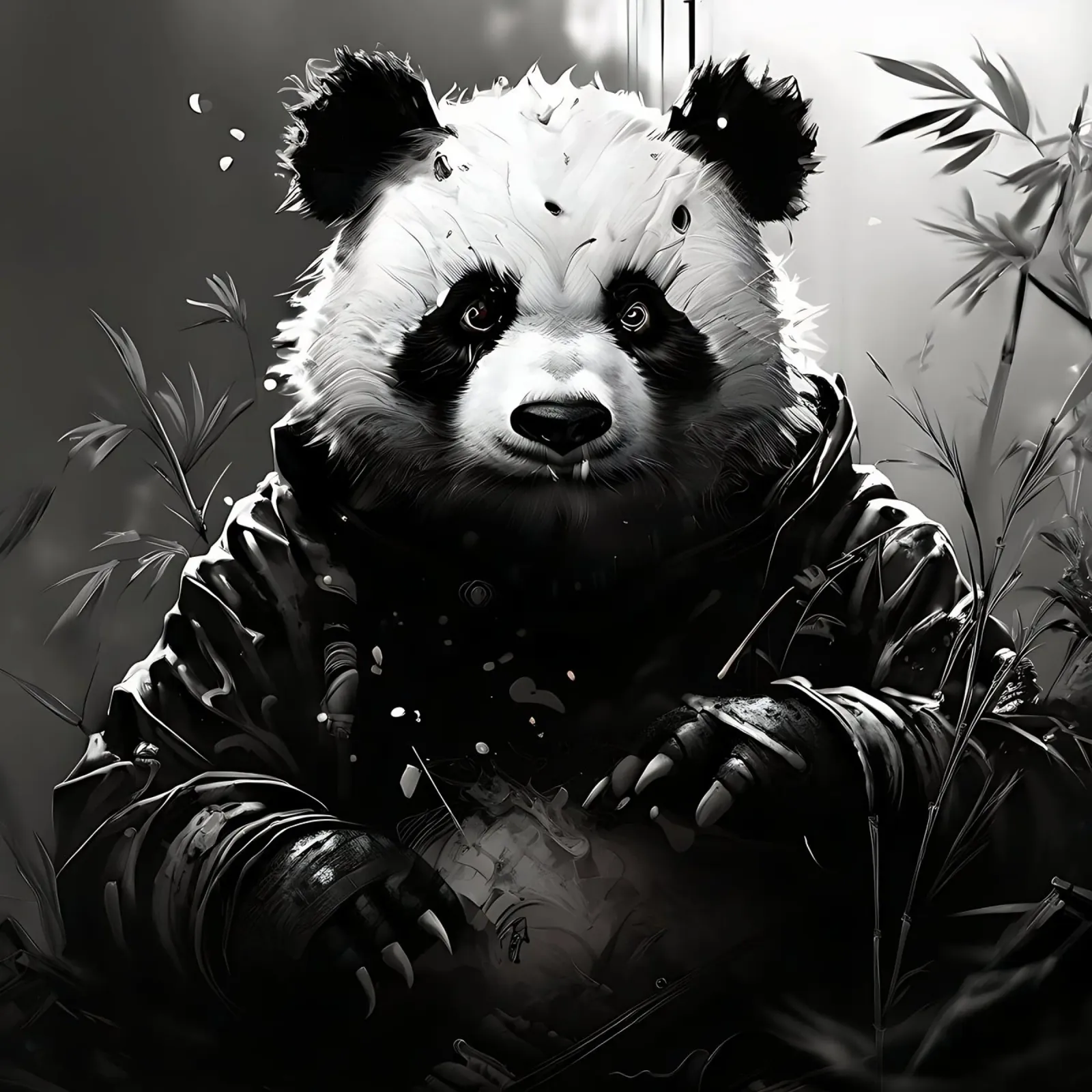 Panda_Stile_I_1 pellicola backlit da Tierisch bunt by LK