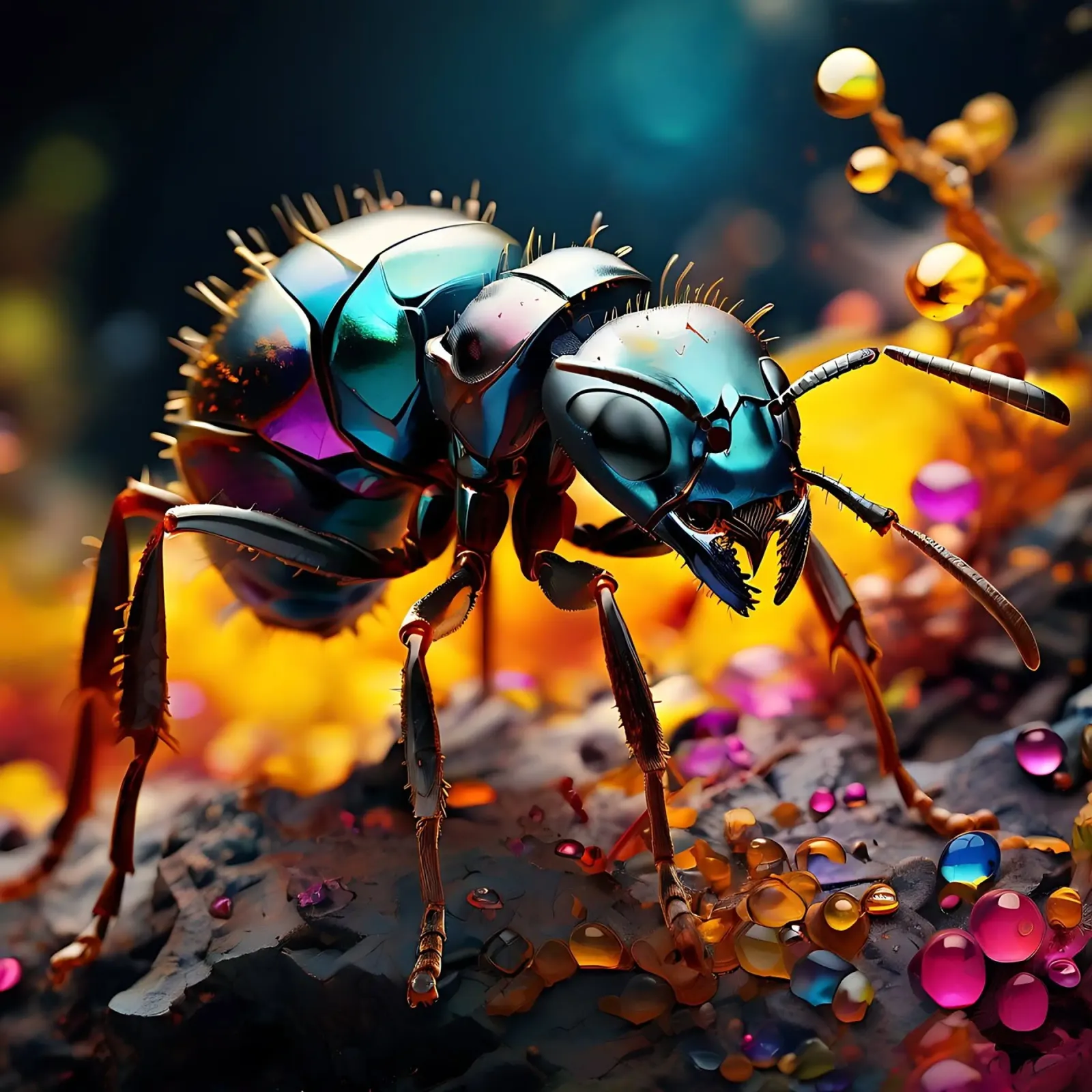 Ant_style_J_1 pellicola backlit da Tierisch bunt by LK