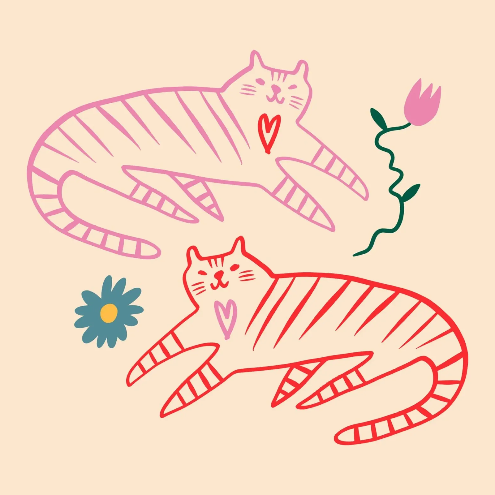 Tiny And Wild No 30 alluminio dibond da treechild