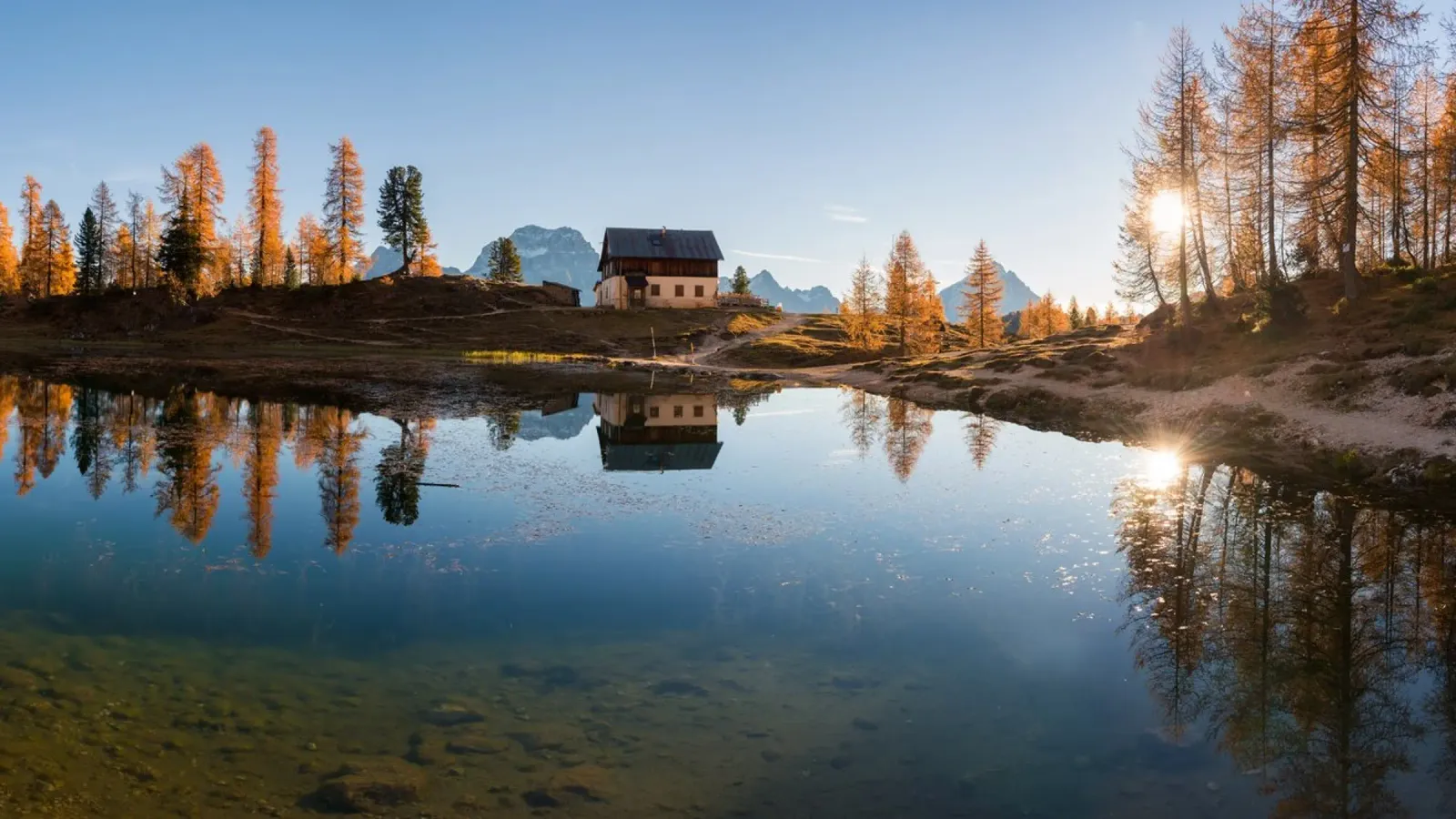 Eternal Dolomites, Italy poster with wooden frame by PhotoVibe Decor