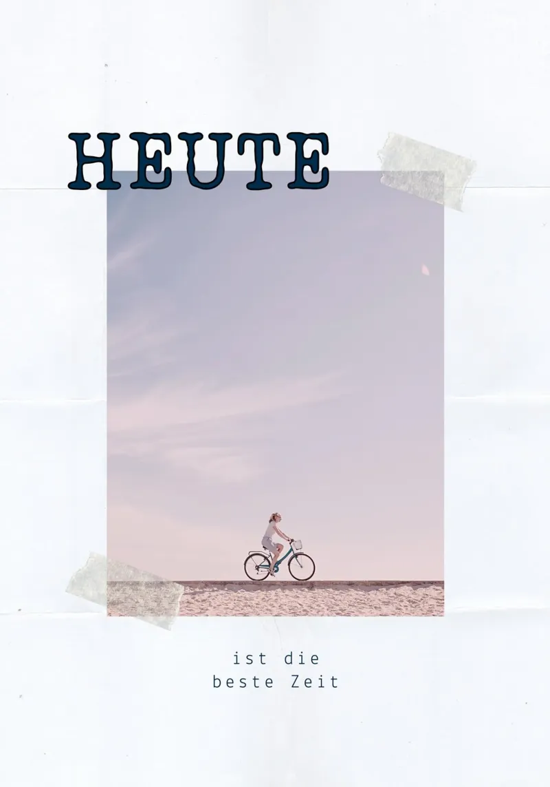 HEUTE poster da Einfach Uebel