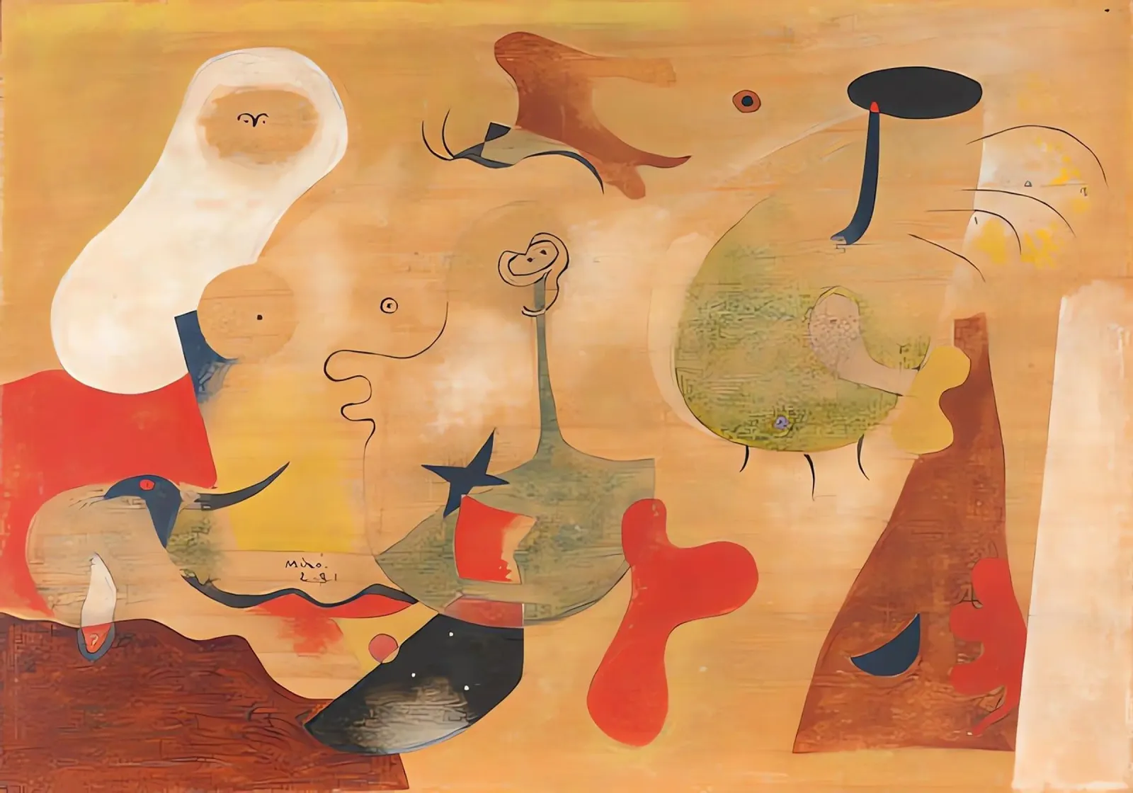 Joan Miró- Preview canvas by Narciso