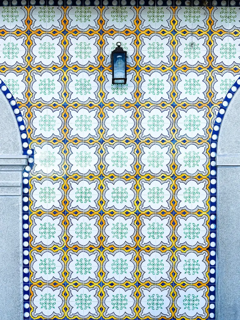Portuguese Tiles V pellicola backlit da Thilo Grøsch