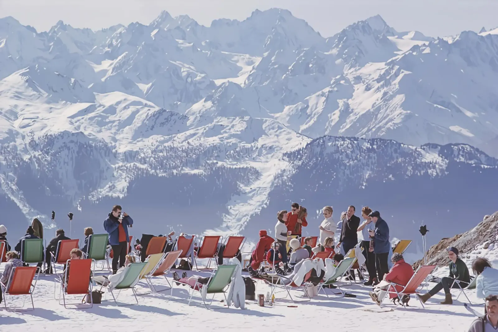 Oziare a Verbier pellicola backlit da Jordan shop