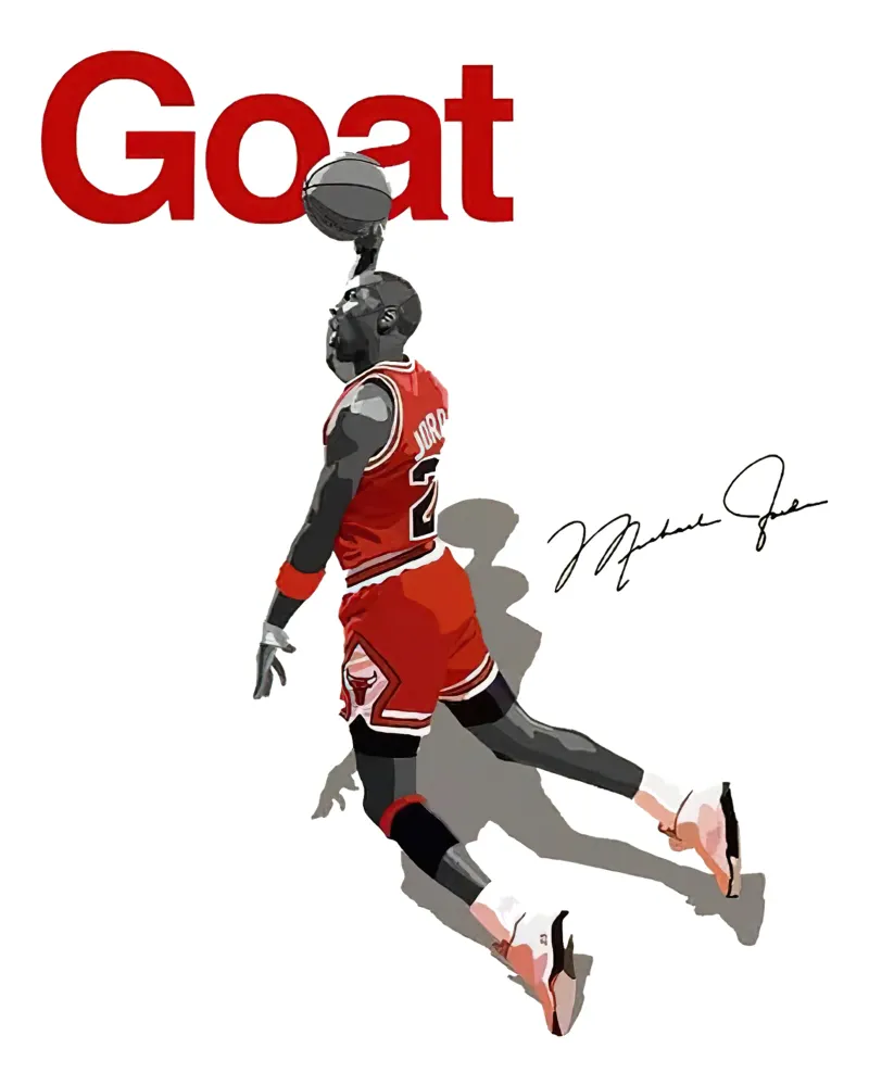 Capra MJ pellicola backlit da Jordan shop