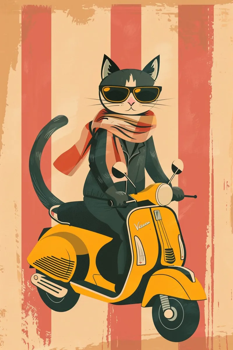 Confident Cat plexiglass da wonderfolk