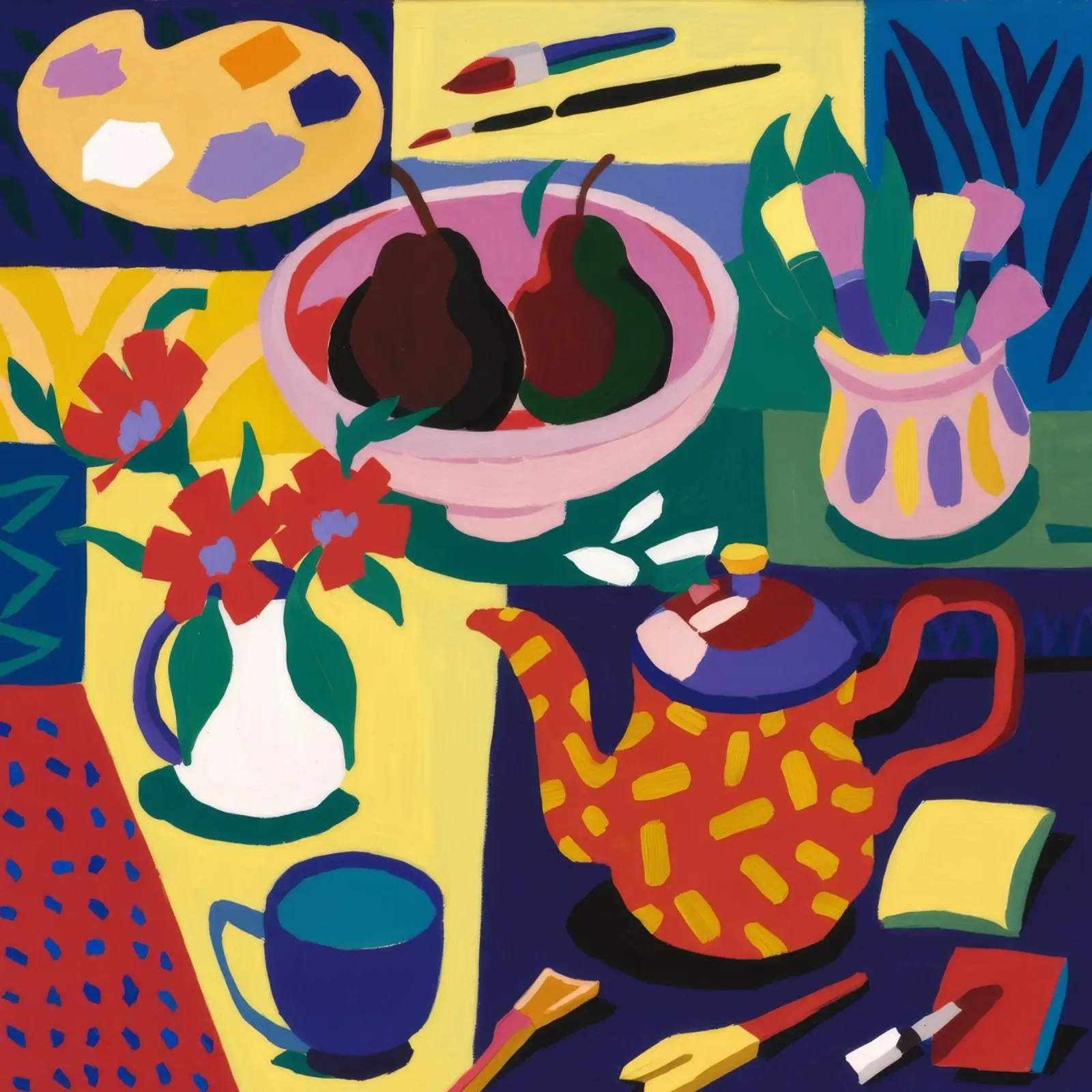 Mesa Maximalist Artist metacrilato de Stone Decade
