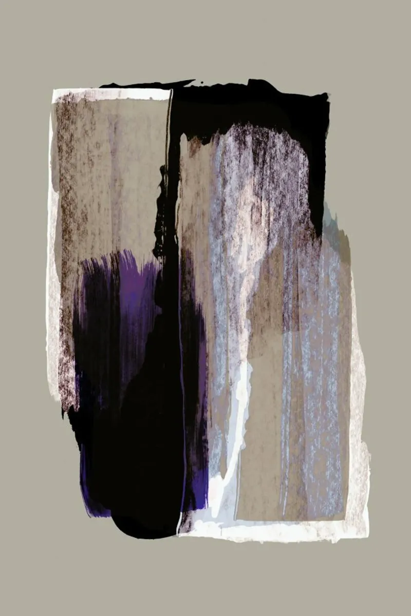 Abstract Brush Strokes 72Y poster da Mareike Böhmer