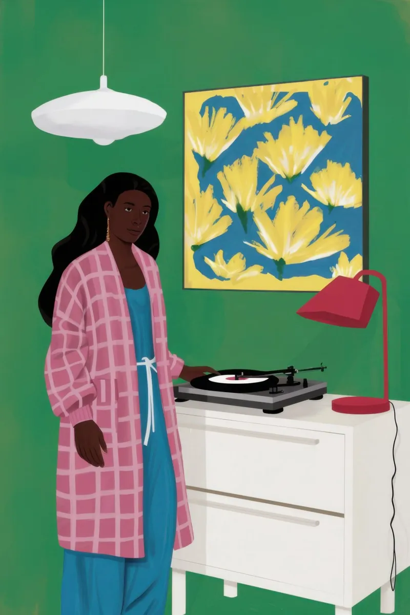 Cucina a quadri Stillness poster da Marigold Tiga