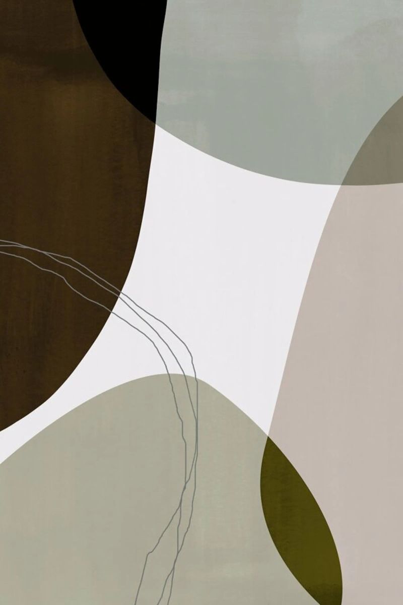 Graphic 298 Leinwand von Mareike Böhmer