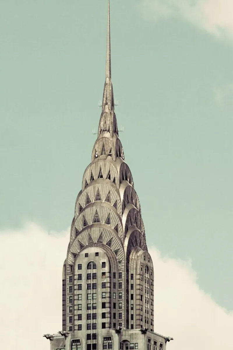 Chrysler Building pellicola backlit da Michael Belhadi
