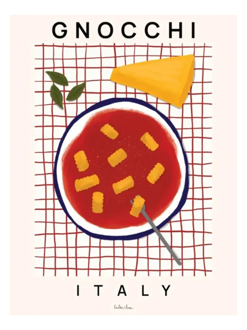 Gnocchi Food poster da Food Market