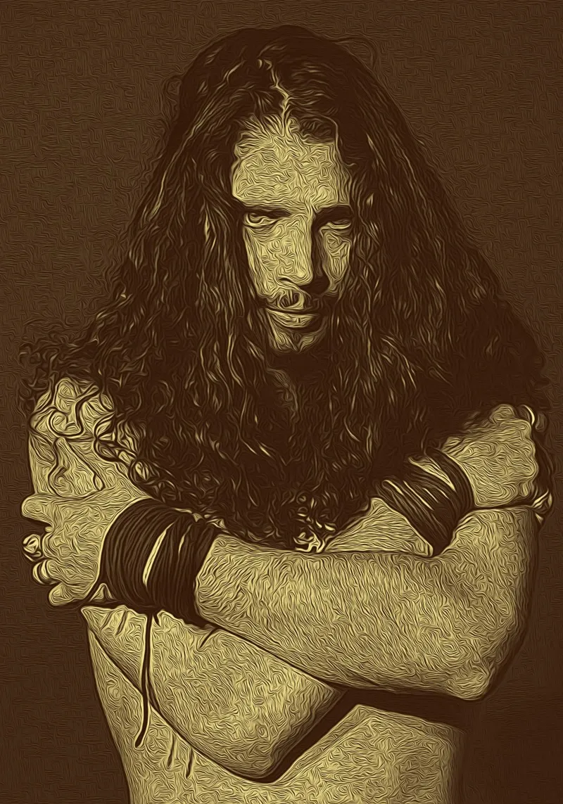 Chris Cornell: un momento di tranquillità pellicola backlit da singpentinksale