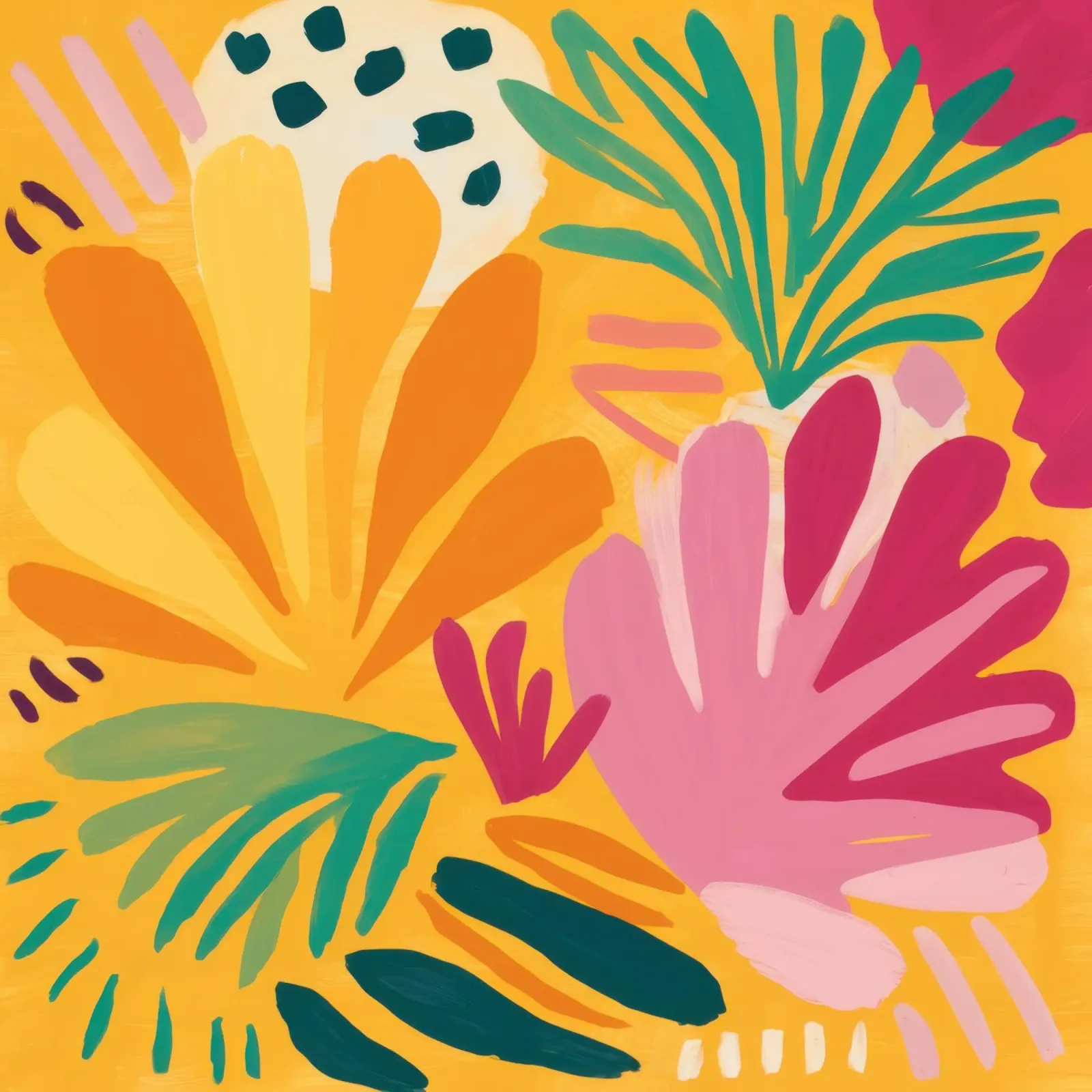 Fusion florale pastel hahnemühle de Arcane Lines
