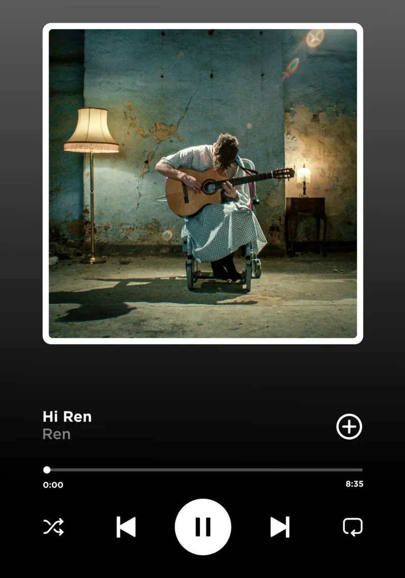 Ren Ciao Ren pellicola backlit da ayanonegishi