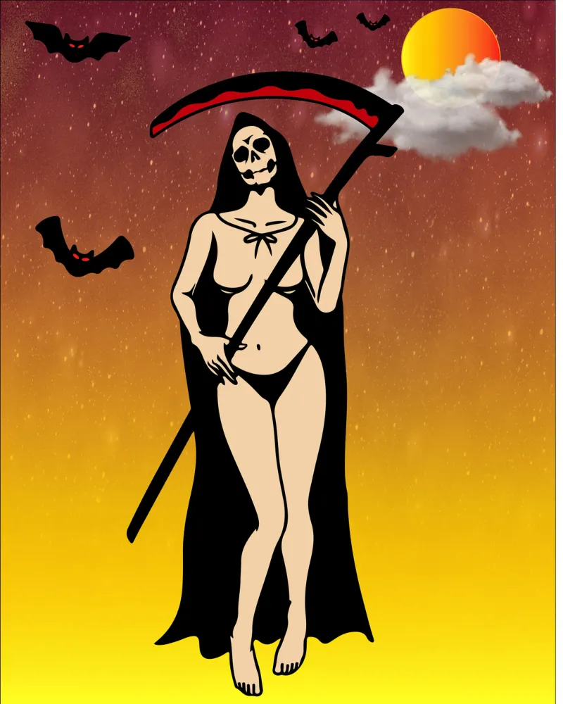 duivel meisje halloween forex-plaat van onechoice