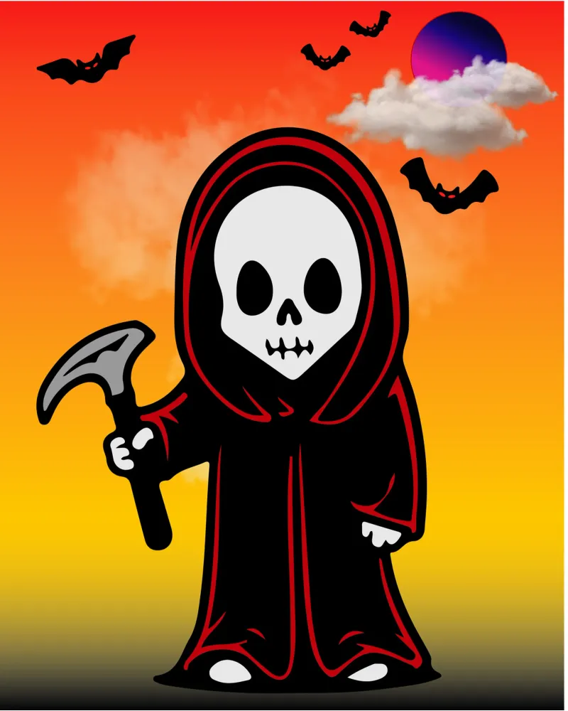 fantasma di Halloween poster da onechoice