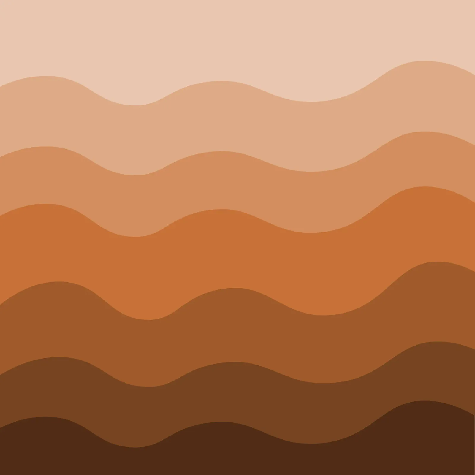 Brown gradient design pellicola backlit da baobabprintstore