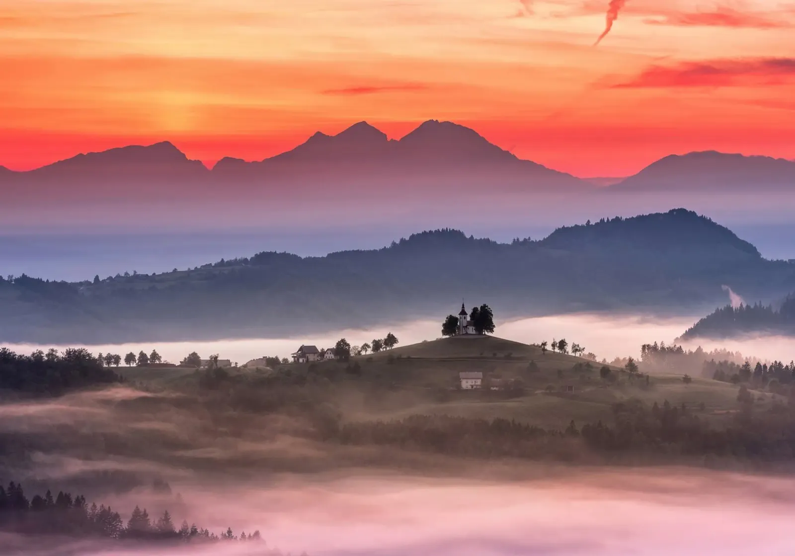 Paesaggio onirico carta hahnemühle da PhotoVibe Decor