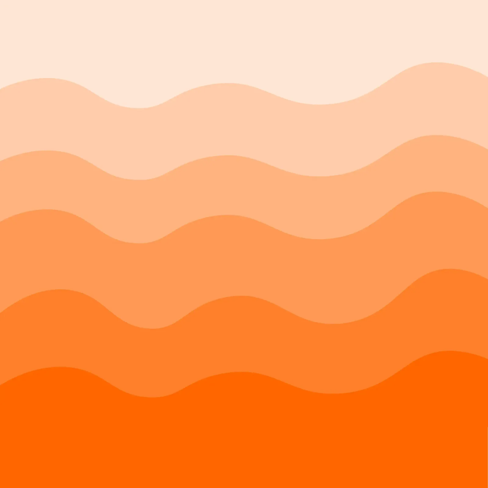 Orange gradient design plexiglass da baobabprintstore