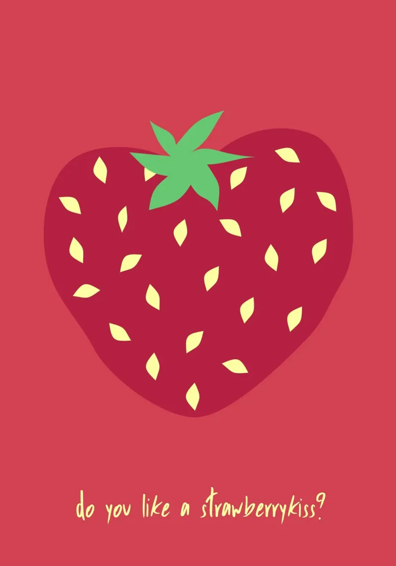 do you like a strawberrykiss? pellicola backlit da FRICKE DESIGN