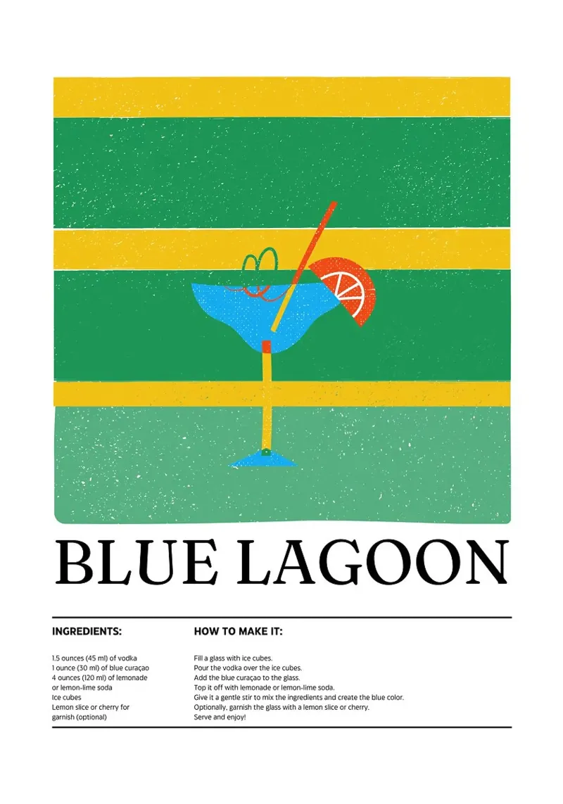 laguna blu plexiglass da E Cannon