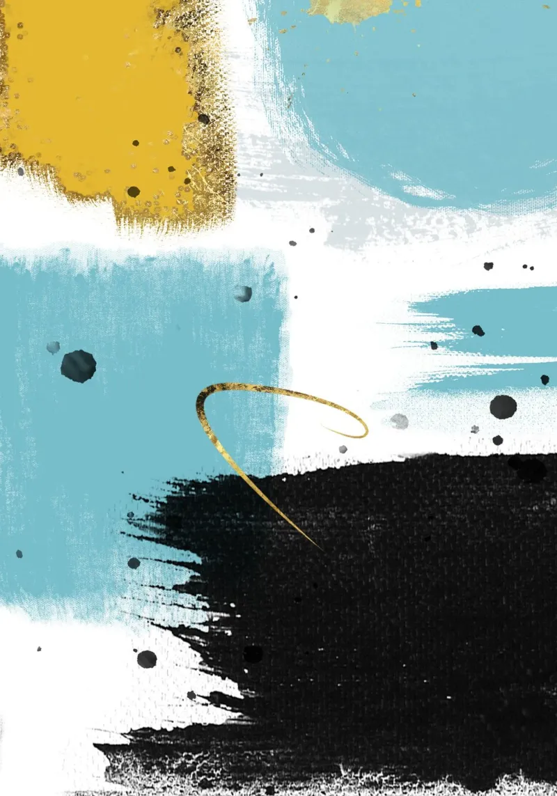 abstract brushstrokes colors 2 pellicola backlit da vintageshop